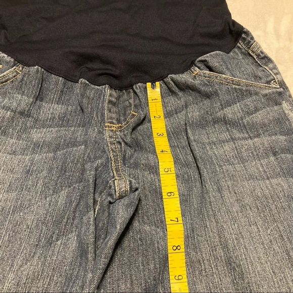 Liz Lange Maternity Full Panel Crop Jeans 2 - Picture 7 of 15